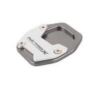 Posapies Anchos Soporte Placa de extensión del Soporte Lateral de la Pata de Cabra para NC750X NC750X NC750 X 2021-2023(Titanio)