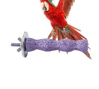 Posatoi para loros - Soporte para perchas para jaulas, juguete de masticar entrenamiento loros para cotorras, cacatúas, inseparables y conuri