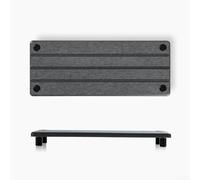 Posavasos absorbente de barro natural de diatomeas (gris oscuro) | Material natural, seguro para uso doméstico, elección sostenible, opciones gris y blanco