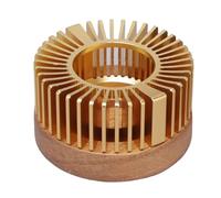 Posavasos Calefactor de - Estación de Calentamiento de Lujo, Elegante combinación de Madera y Metal | Elegante Accesorio para el hogar, Estudio, Oficina, salón, rincón de café, Ritual del té, d