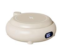 Posavasos con calefacción Inteligente, sin restricciones contra Salpicaduras de líquidos, 13,4x12,3x4,7 cm, Calentador e Tazas eléctrico, Calentador d Bebidas d Escritorio, Control de Temperatura