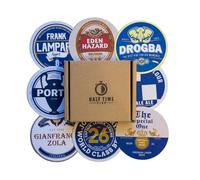 Posavasos con diseño de Chelsea Football Beer Mat - Perfecto para un regalo o regalo para cualquier fan del Chelsea (paquete de 8)