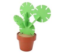 Posavasos de Cactus, Posavasos Antideslizante para Plantas, Posavasos Divertidos, Decoración de Cactus, Aislamiento Térmico, Posavasos para Bebidas con Soporte para Maceta para