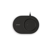 Posavasos de Carga Ember 2: Carga para Tazas de Viaje Inteligentes con Control de Temperatura, Cargador Adicional para aplicación y Tazas de Viaje Ember con Control de Temperatura, Negro