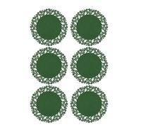 Posavasos de fieltro para bebidas, resistentes al calor, absorbentes