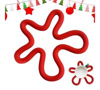 Posavasos de Navidad | Juegos De Protección Termorresistente de Silicona | Posavasos y Posavasos aislantes para Cocinar, Pastelería y Protección de las Encimeras de Trabajo Cocina