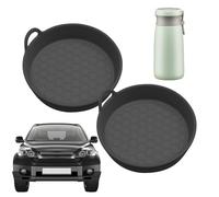 Posavasos de silicona para coche, portavasos de coche, suministros interiores de automóviles para derrames, consola central de playa, salpicadero, viajes, camping
