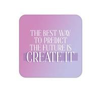 Posavasos Divertidos para Bebidas | Posavasos para Tazas de Oficina | Motivational Future Beer Mat | Accesorio sarcástico para el hogar | Broma Silly Coffee - CC29