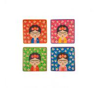 Posavasos Frida - Juego de 4
