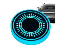 Posavasos para automóvil con luz LED Antideslizante para Coche, detección Inteligente de Colores Que cambian de Color para Interior del vehículo, tapete para, SUV