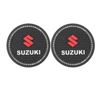 Posavasos para Coche para Suzuki Vitara Alto Swift Cross Jimny Samurai,Posavasos Antideslizantes para Portavasos,Posavasos Redondos Antideslizantes,Coche para Interiores Accesorios