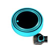 Posavasos para coche, posavasos, posavasos de coche luminosos, posavasos antideslizantes para coche, carga USB, decoración interior de vehículos, atmósfera, luz, portavasos, posavasos para bebidas en