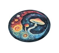 Posavasos para Vasos, diseño de Setas mágicas, 10 x 10 cm
