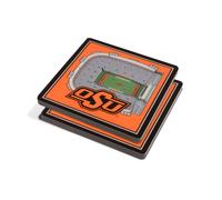 Posavasos YouTheFan NCAA Oklahoma State Cowboys 3D StadiumView - Estadio Boone Pickens
