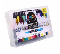 Posca 153544865 - Pack de 22 rotuladores de pintura al agua, multicolor