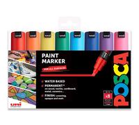Posca Arte Pintura Rotuladores PC-8K Esenciales Set De 8 - Box Set