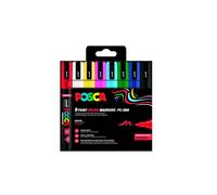 Posca - Brush Pc-5Br Set, 8 Pcs (401676) Toy NUEVO