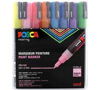Posca Marcador Uni-Ball Punta redonda fina Color surtido