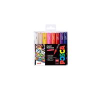 Posca, Marcador, PC-1M - Pack de 16 rotuladores de pintura al agua