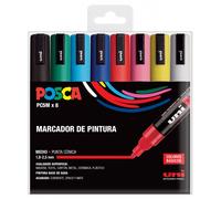 Posca Set de rotuladores PC-5M Basic – pack de 8 rotuladores