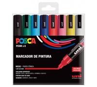 Posca Set de rotuladores PC-5M Basic – pack de 8 rotuladores