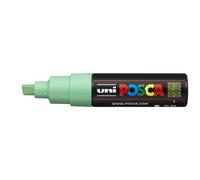 Faber-Castell uni-ball Marcador POSCA 182666 – Punta de cuña ancha, verde claro
