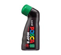 Posca Uni-Ball 183263 - Marcador Posca Mop'R Pcm-22, Punta De Sello Redonda 3 - 19 Mm, Verde, 1 Pieza, Forma Ergonómica