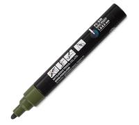 posca Rotulador de pintura, verde caqui, punta redonda, 2,5 mm