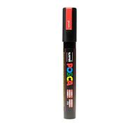 POSCA uni-ball 182577 - Rotulador POSCA con punta redonda mediana, rojo neón