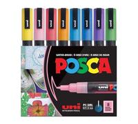 Posca Uni-Ball Marcador con punta redonda fina , color/modelo surtido