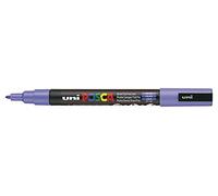 Posca Uni-Ball Pluma Marcadora PC-3M - Lila - Individual Pluma