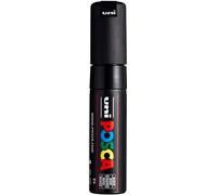 Posca Uni-Ball UNIPC7M NegroUd 181399-Marcador de punta ancha cónica PC-7M, 4,5-5,5 mm, negro, 1 Unité (Lot 1)