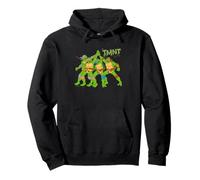 Pose de TMNT Heroes Half Shell Turtle Power Team, clásica de los 80 Sudadera con Capucha