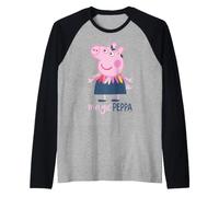 Pose de Truco mágico de Peppa Pig Fun Friends Forever BFF Classic Camiseta Manga Raglan
