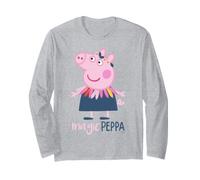 Pose de Truco mágico de Peppa Pig Fun Friends Forever Classic BFF Manga Larga