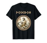 Poseidón Dios griego del mar Mitología griega antigua Camiseta