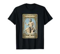 Poseidón, Dios Griego Señor del Mar Tarot Art Camiseta