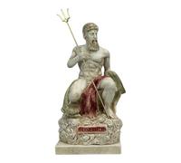 Poseidon Neptuno - Estatua de mitología de dios romanos griegos