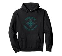 Poseidón Tridente Señor del Mar Mitología Griega Vintage Sudadera con Capucha