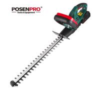 POSENPRO 20V Cortasetos y Cortacésped 470mm Cuchilla de Corte 16mm Batería de Litio 2.0AH También Compatible con Batería Makita 18V Ultraligera 2.2kg de Seguridad Bidireccional Agarre