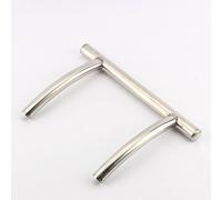 Poseo de Acero Inoxidable Premium para Barberos y Salones de Peluquería, Diseño Moderno del Enrurro para Comodidad y Durabilidad, Ensamblaje, Conjunto de 5 Pies para la Experiencia del Cliente