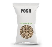 POSH Comida para canarios, 10 kg, mezcla para todo el año con semillas y Omega-3, alimento natural para pájaros para canarios, rico en proteínas, adecuado para especies, sin aditivos artificiales
