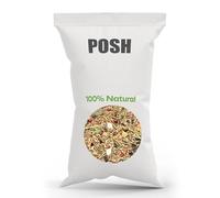 POSH Comida para cobayas, 10 kg, mezcla natural con verduras, alfalfa y granos, alimento completo para cobayas con omega-3, vitaminas y fibra