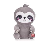 Posh Paws 49402S Kawaii Kuties - Peluche suave de Sakura The Sloth, color gris