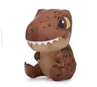 Posh Paws 59001ENV1 Jurassic World 13 cm (7 pulgadas) Glow in the Dark Squashy Podgie T-Rex Peluche de peluche