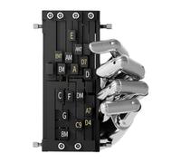 Posicionador de dedos de guitarra, entrenador de acordes de guitarra, herramienta de aprendizaje de guitarra, dispositivo de entrenamiento de acordes, herramienta de aprendizaje, accesorios de