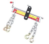 Posicionador de grúa de taller, 900 kg de puente de motor, equilibrador de acero al carbono, soporte de motor de taller con cadena de 28,5 cm de longitud, para talleres, obras y fábricas