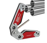 Posicionador de soldadura: abrazadera magnética ajustable, accesorio de ángulo de servicio pesado | Soporte de metalurgia preciso preciso, soporte de soldadura magnética giratoria para fabricación, en