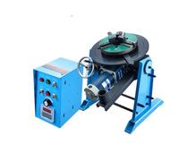 Posicionador de soldadura giratorio, mesa giratoria de posicionamiento de soldadura de 50KG, 0-90°, 0,5-6RPM, 120W con mandril de torno de 3 mordazas de 12,4 pulgadas