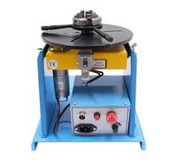 Posicionador de soldadura pequeño, mesa giratoria de 0 a 90°, 20 W, banco giratorio de metal, manipulador de 10 kg (horizontal)/5 kg (vertical), mesa giratoria, alimento de tres mordazas, corte,